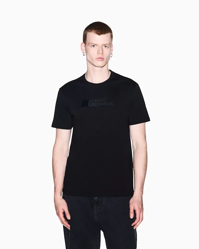Футболка Armani Exchange slim-fit — фото 4