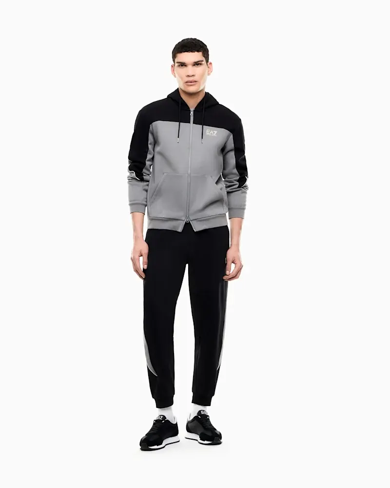 Худі EA7 на блискавці regular fit — фото 2