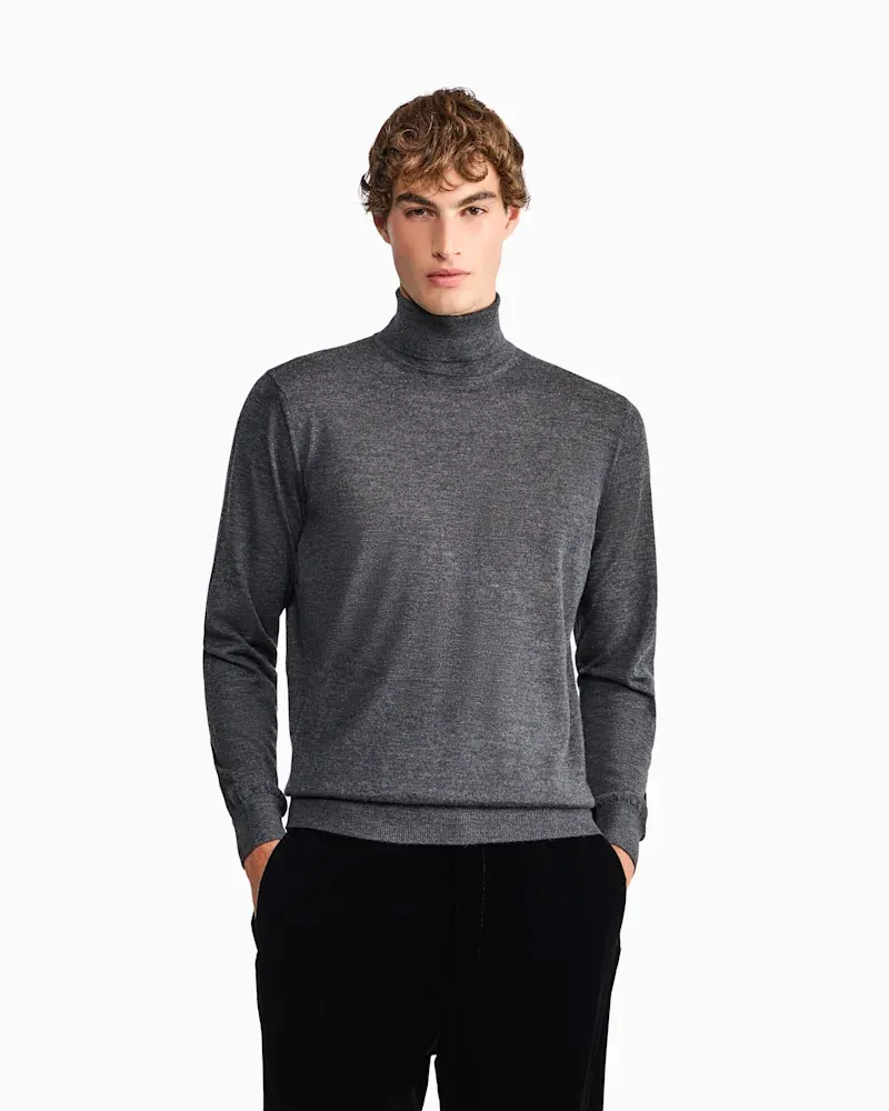 Кашеміровий светр Giorgio Armani regular fit — фото 4