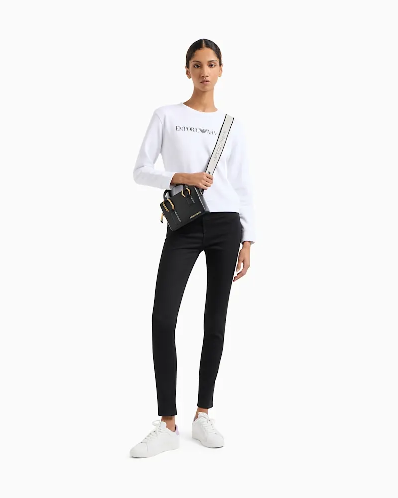 Світшот Emporio Armani Essential з органічної бавовни — фото 2